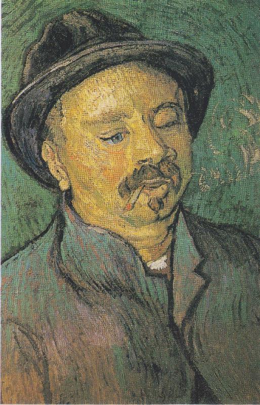 Vincent Van Gogh Portrait of a one eyed man Germany oil painting art